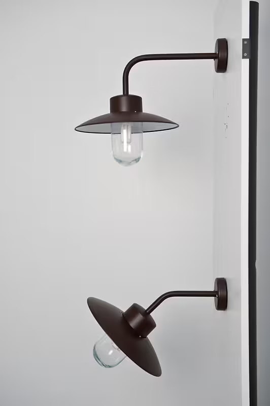 Belcour Model 8 Clear Glass Wall Fitting