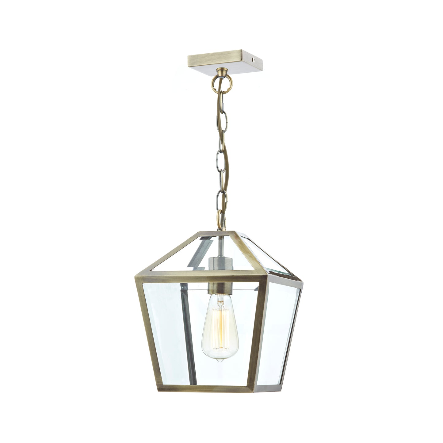 Churchill 1-Light Pendant Antique Brass