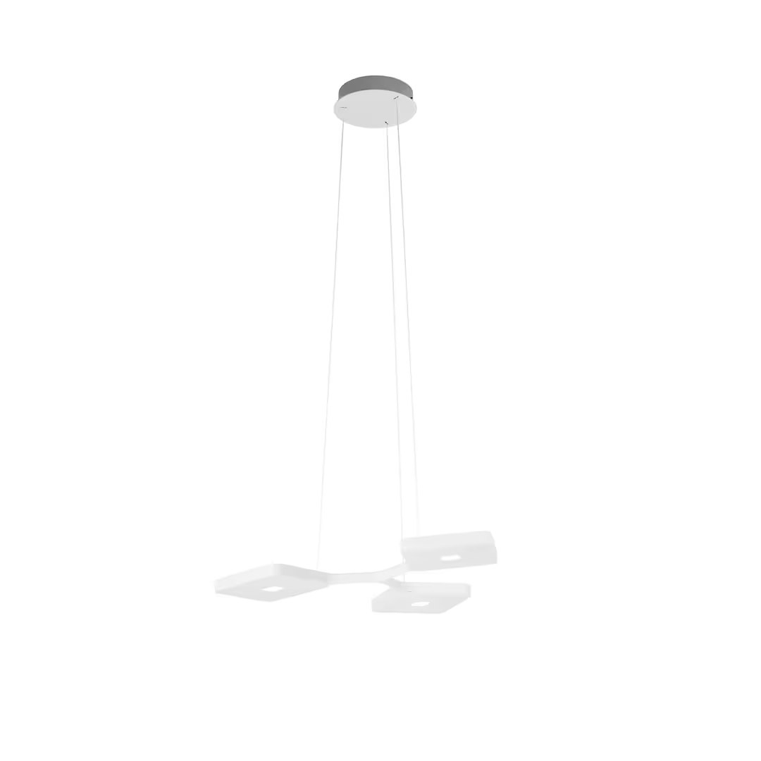 Quad Bi Emission 3 Moduli LED Pendant