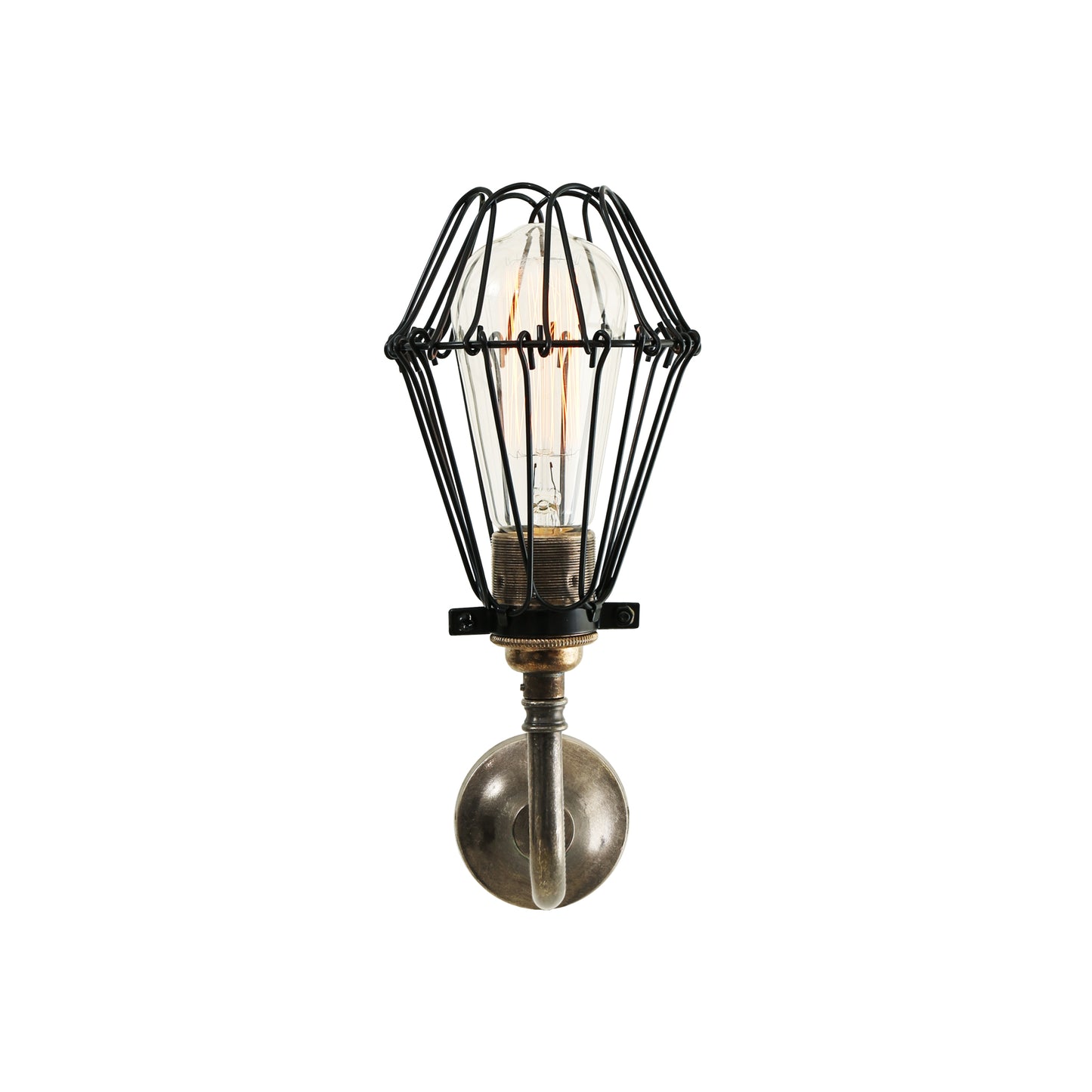 Praia Vintage Cage Wall Light