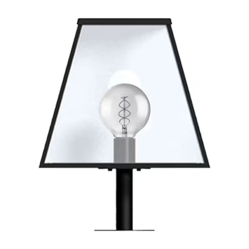 Contemporary Pier Light In Galvanised Steel 0.53M