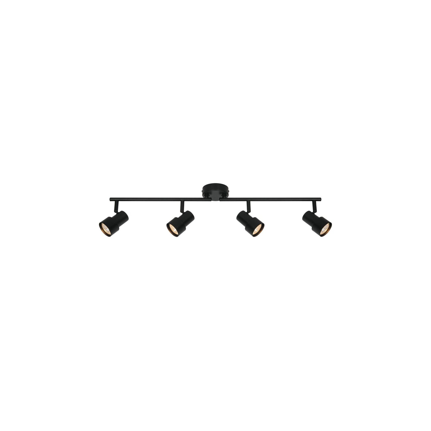 Boston 4-Rail Ceiling Light in Black