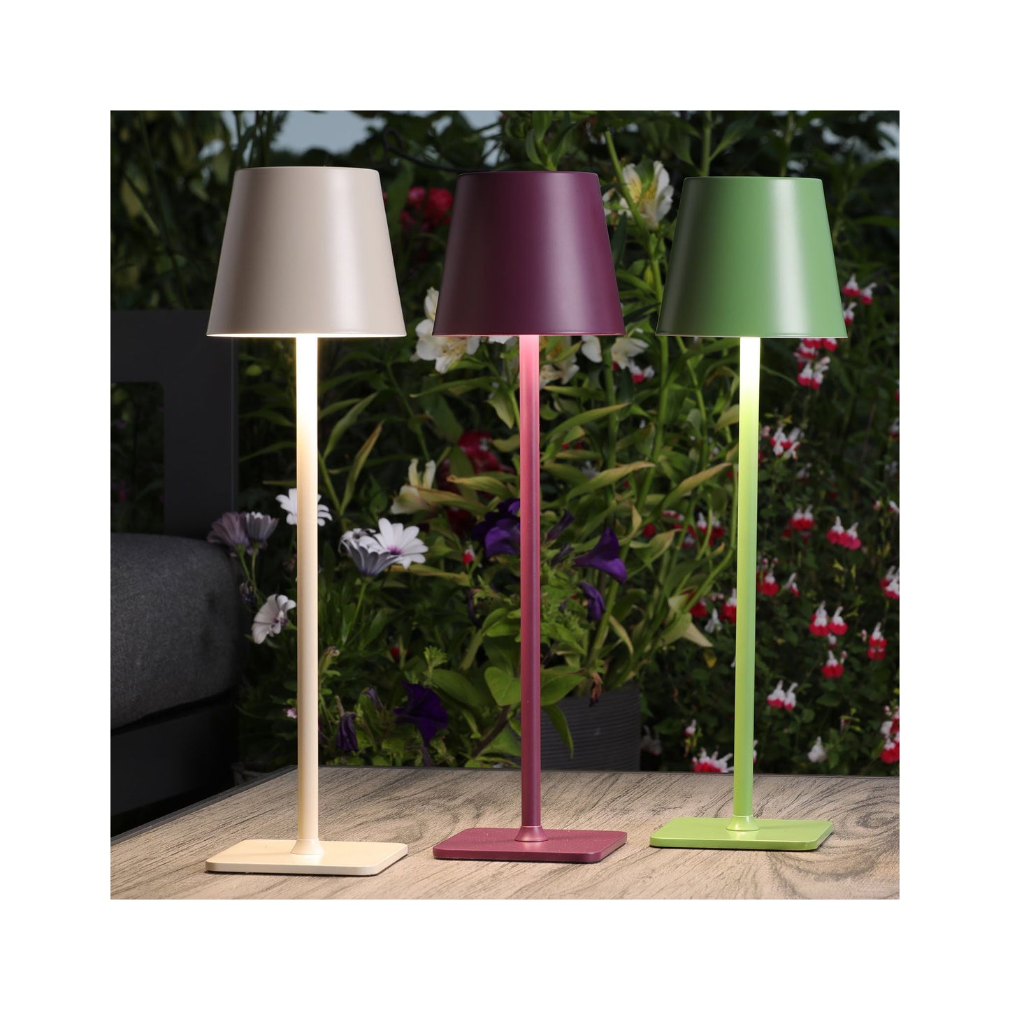 Derrick Rechargeable Outdoor Table Lamp