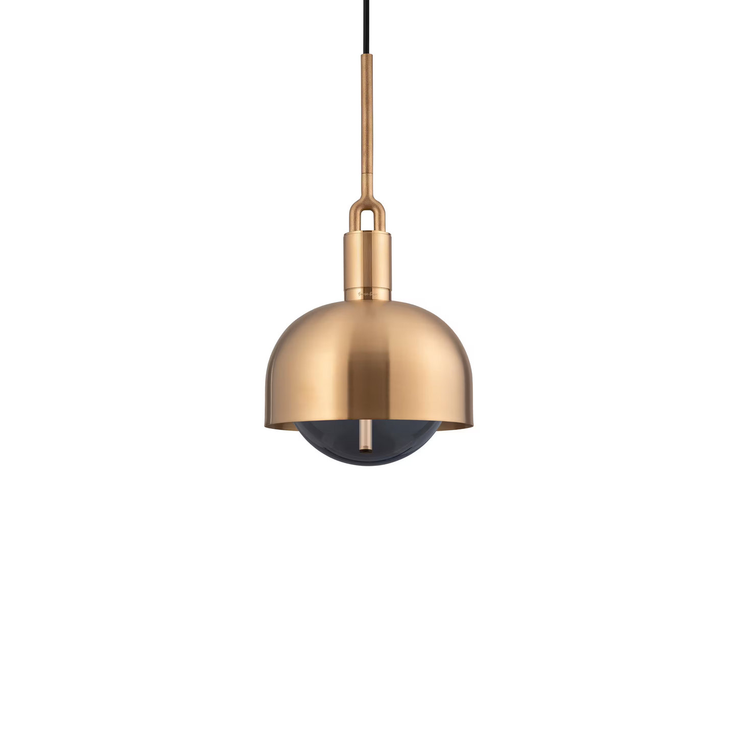 Forked Shade Pendant with Glass