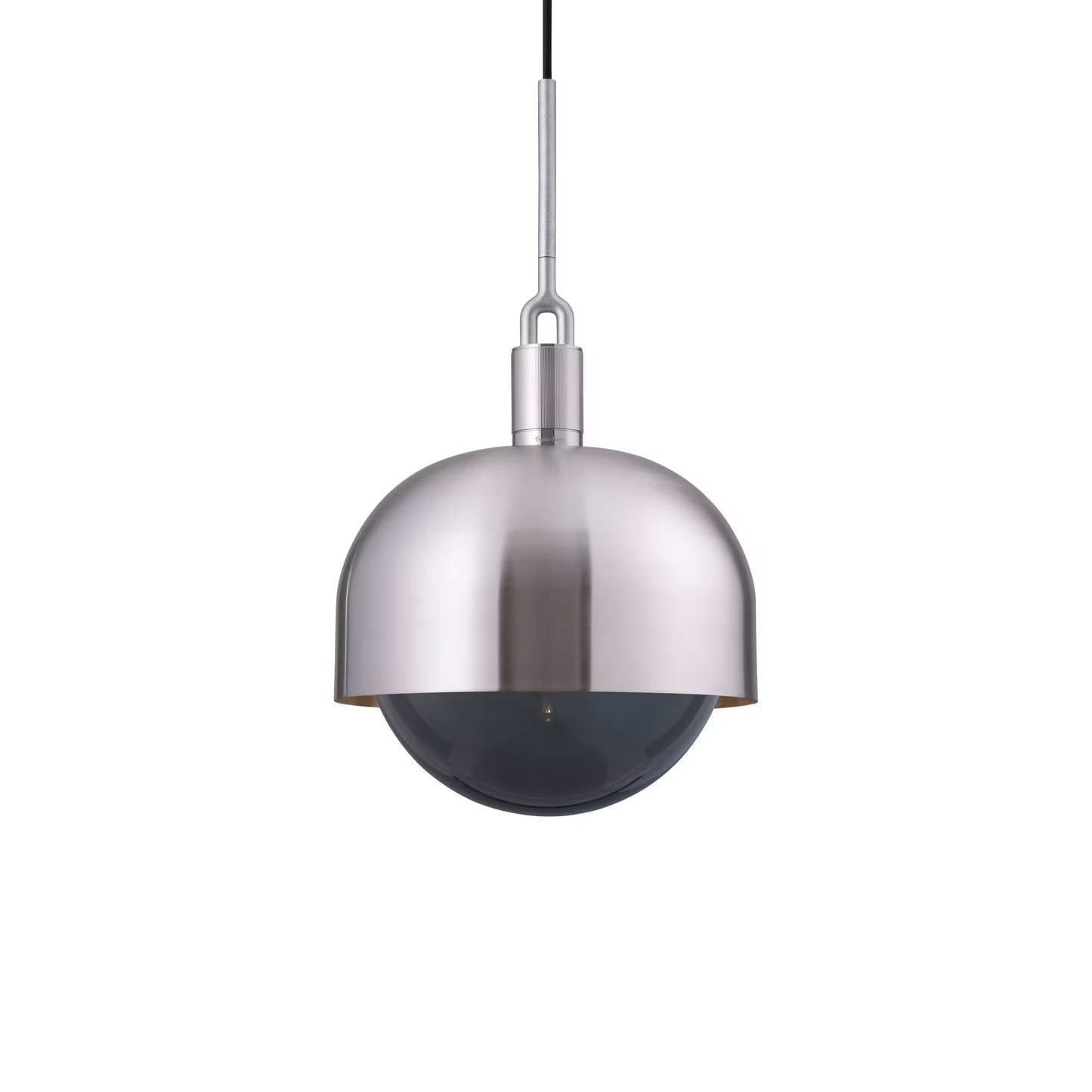 Forked Shade Pendant with Glass
