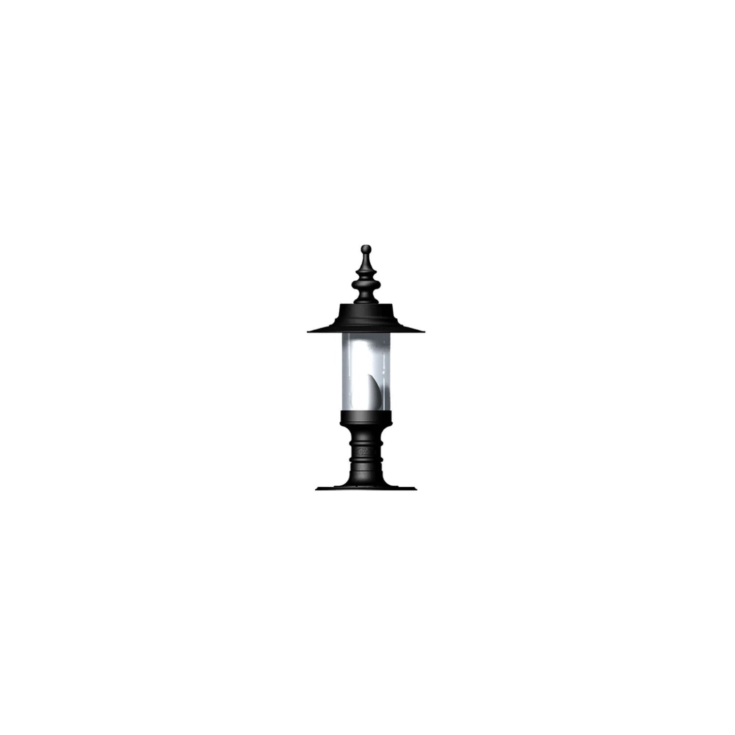 Georgian style pier light for flat piers 0.65m
