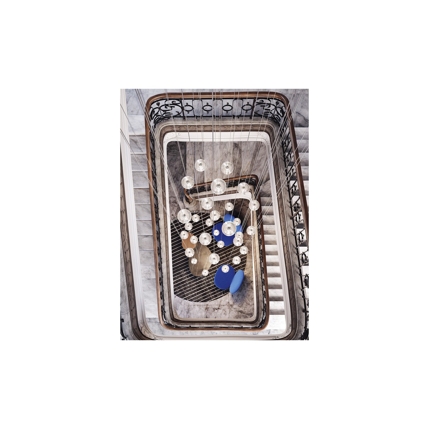 Jefferson Mini Clear Glass LED Pendant