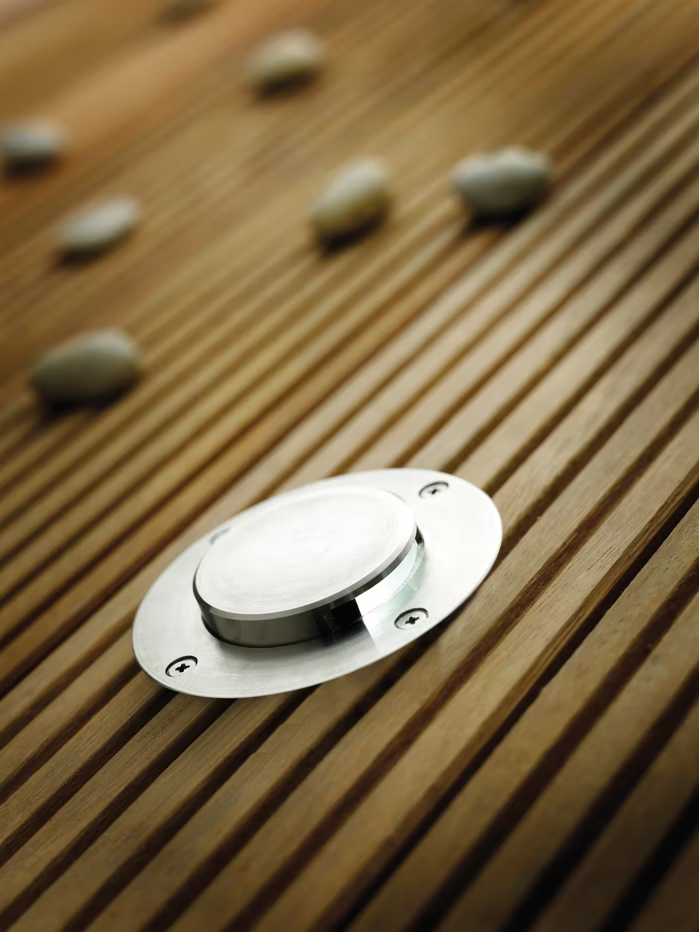 Tilos 1-Kit Recessed light in Stainless steel