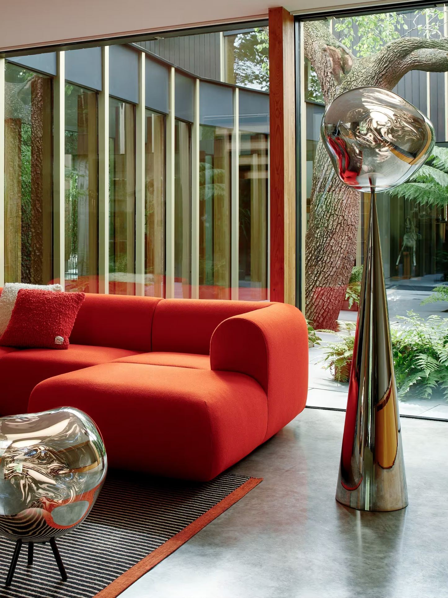 Melt Cone Fat LED Floor Lamp