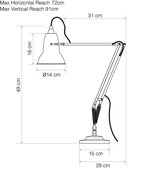 Original 1227 Desk Lamp - National Trust Edition