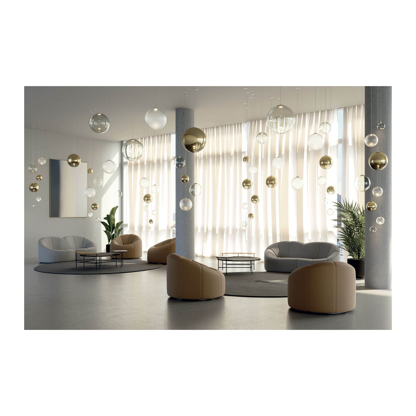 Random Solo 14 LED Pendant