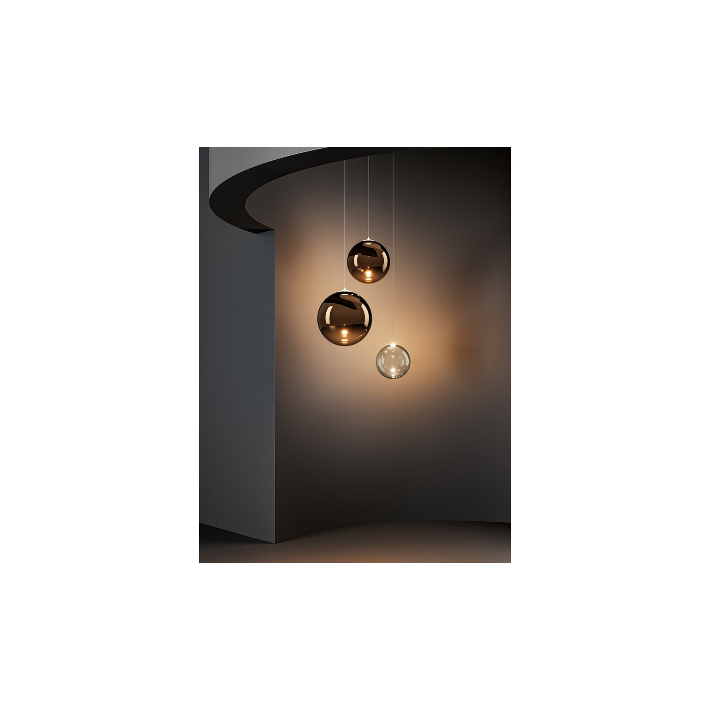 Random Solo 14 LED Pendant