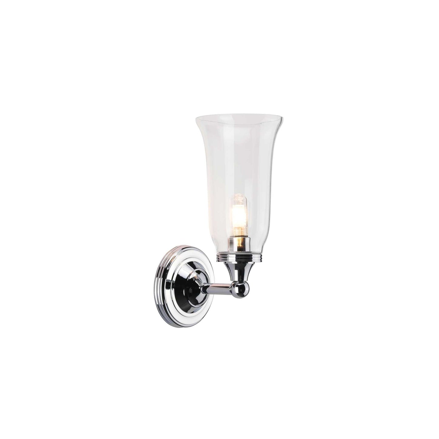 Austen 1-Light Wall Light in Polished Chrome