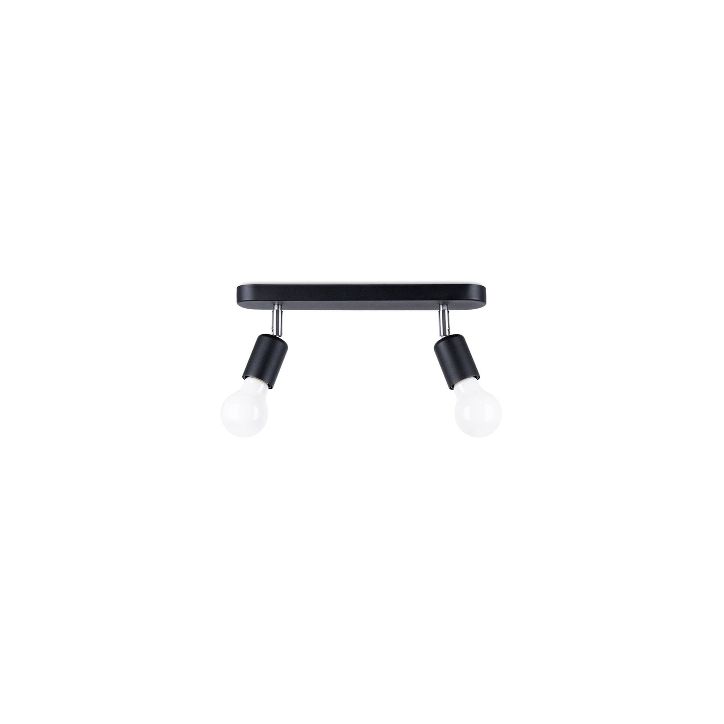 Fornes 2 Ceiling Light in Black