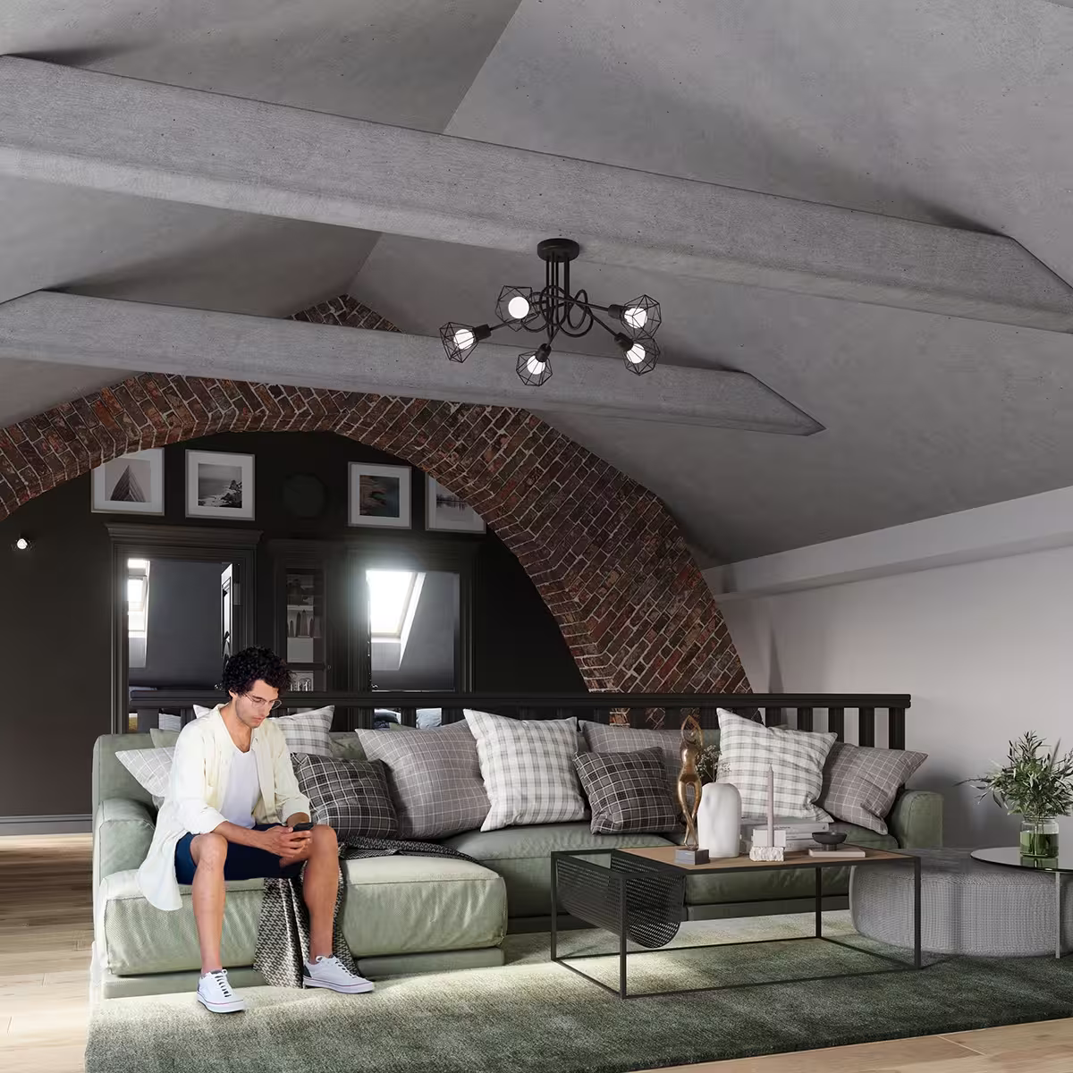 Artemis 5S Chandelier