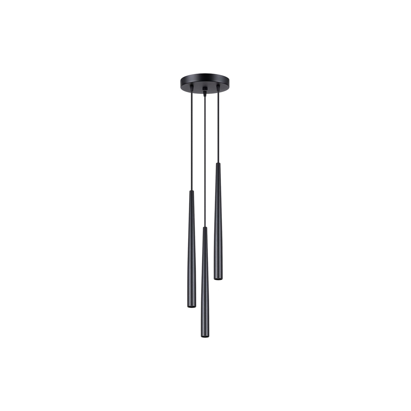Bliss 3P Pendant in Black
