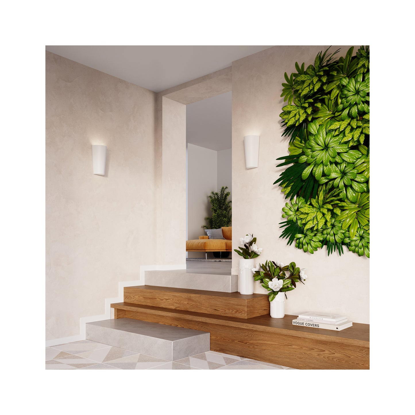 Lana Wall Light in White