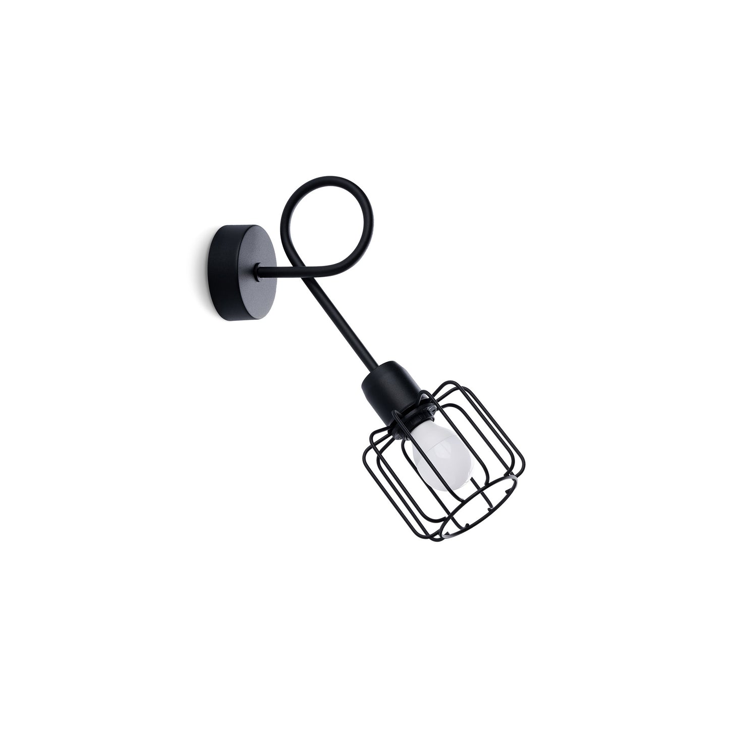 Beluci 1S Wall Light in Black