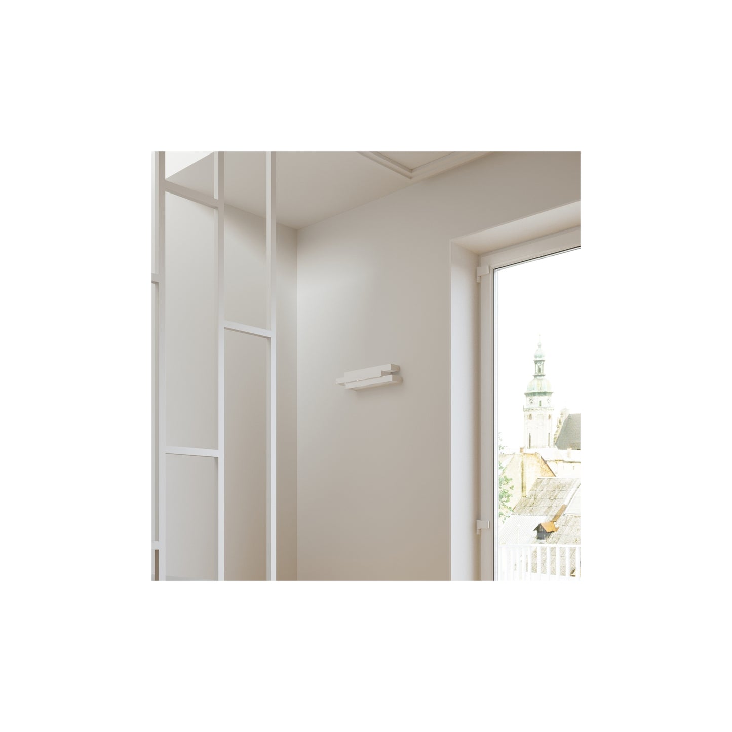 Frost Wall Light in White