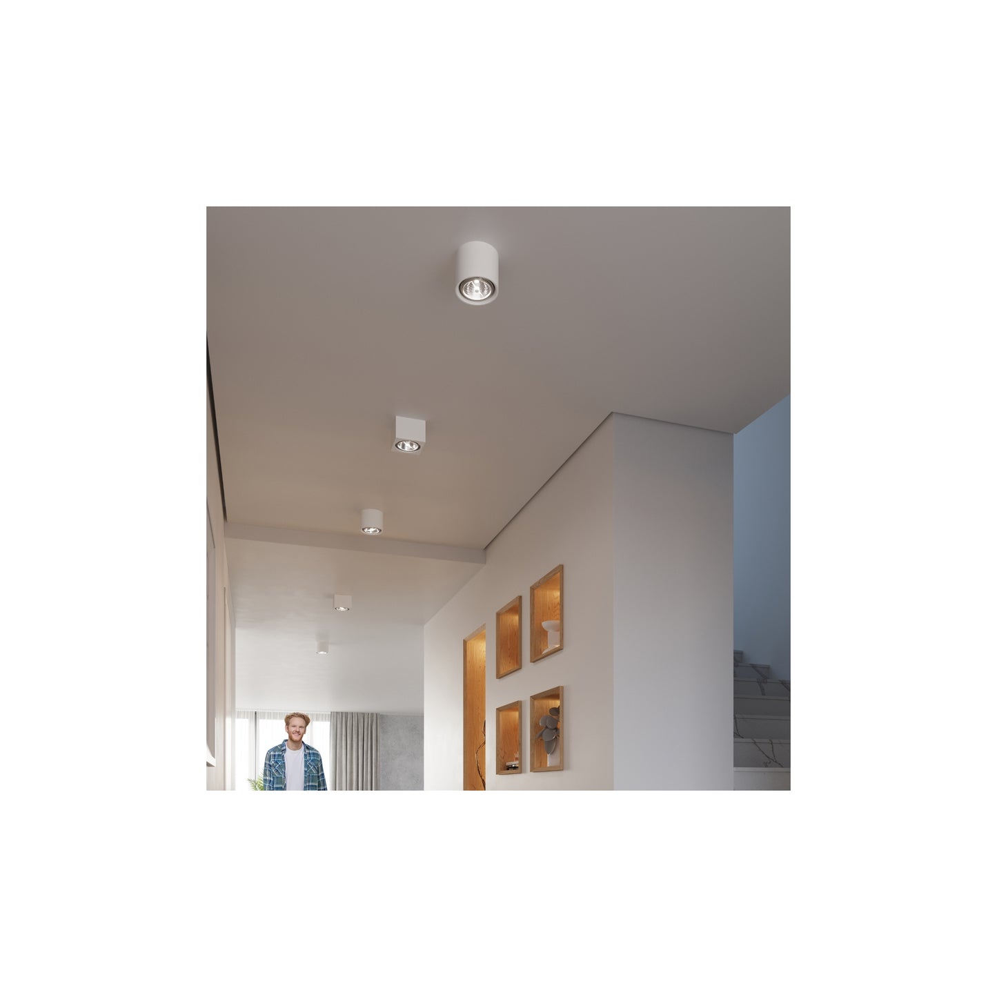 Kalu Wall Light in White