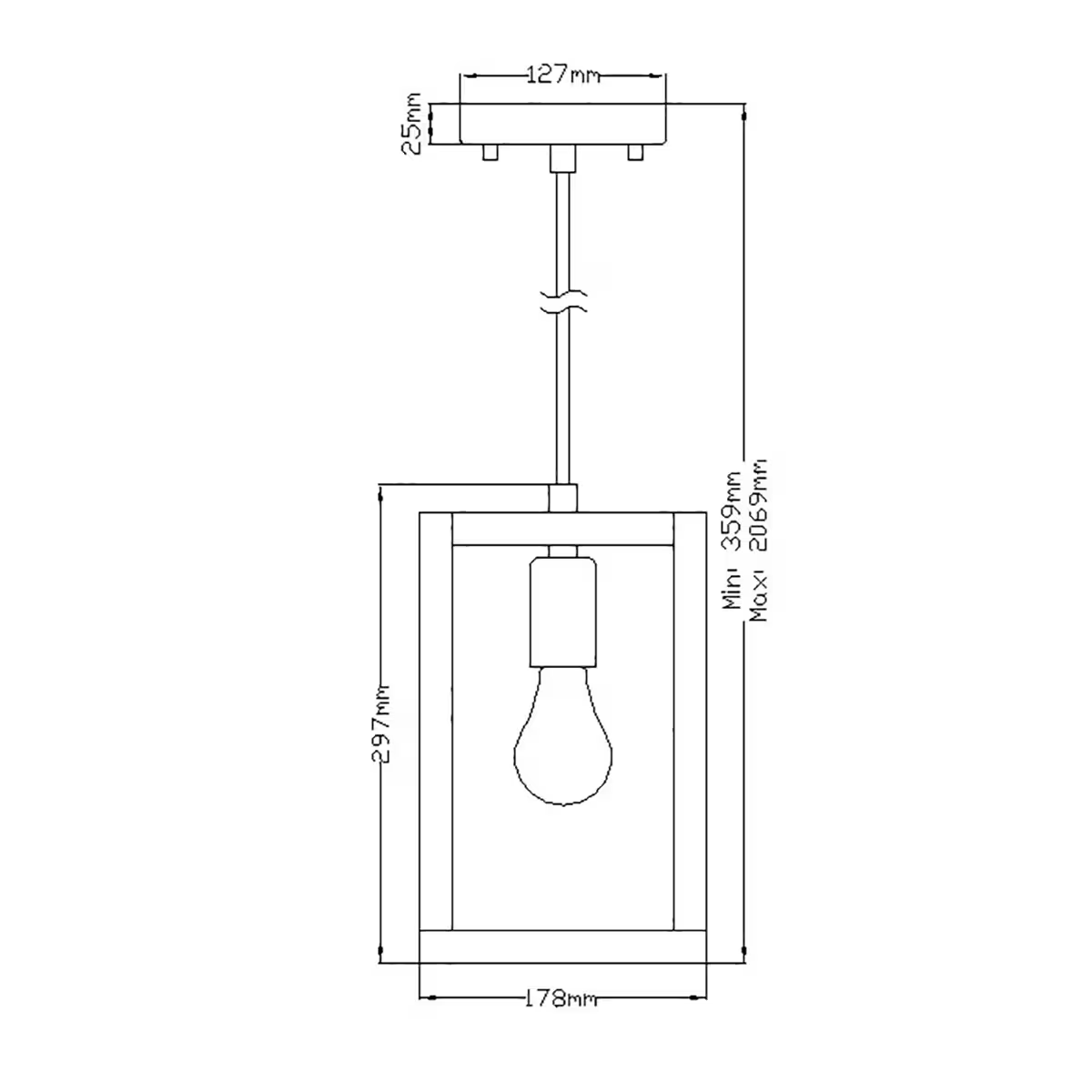 Ensemble 1-Light Pendant