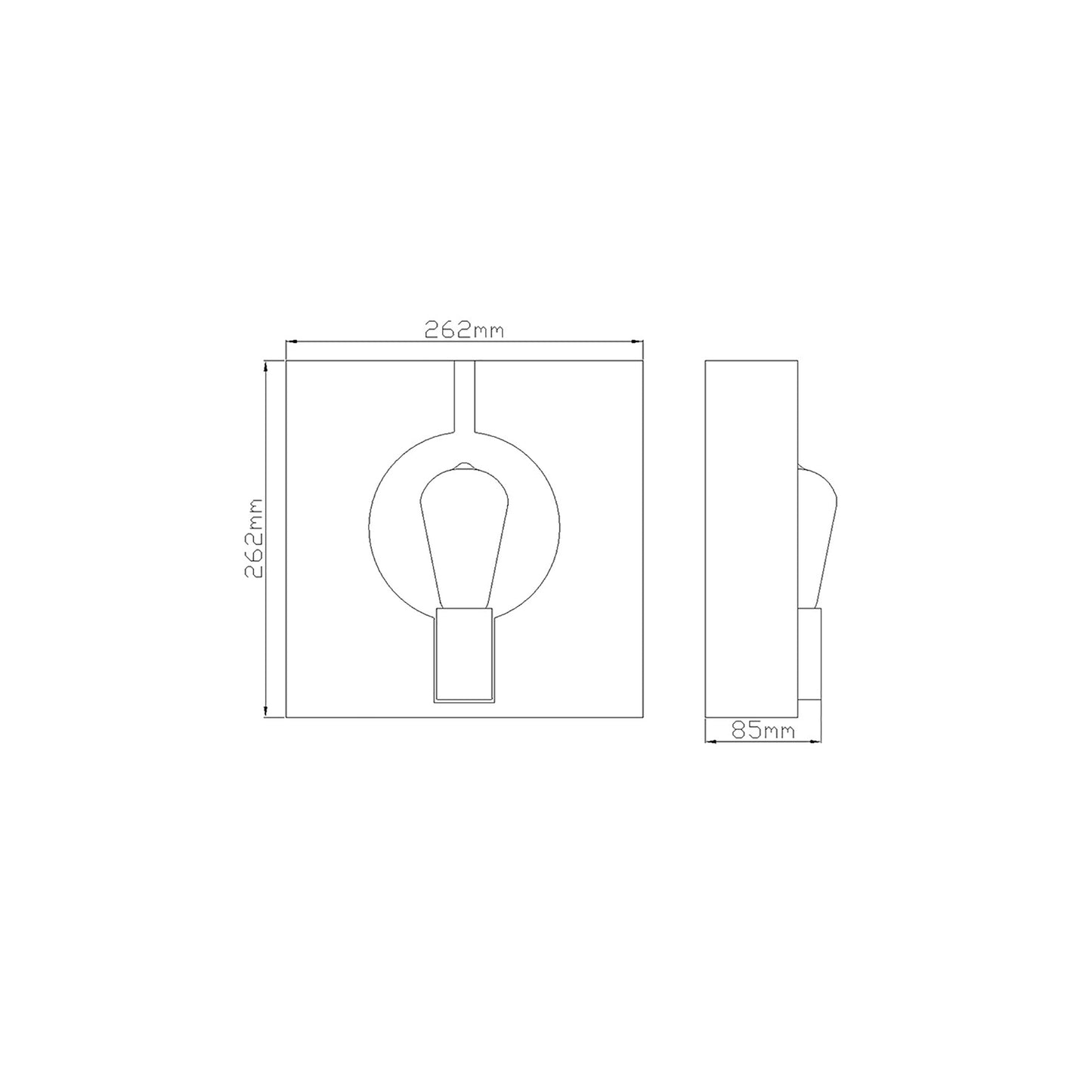 Ludlow 1-Light Wall Light