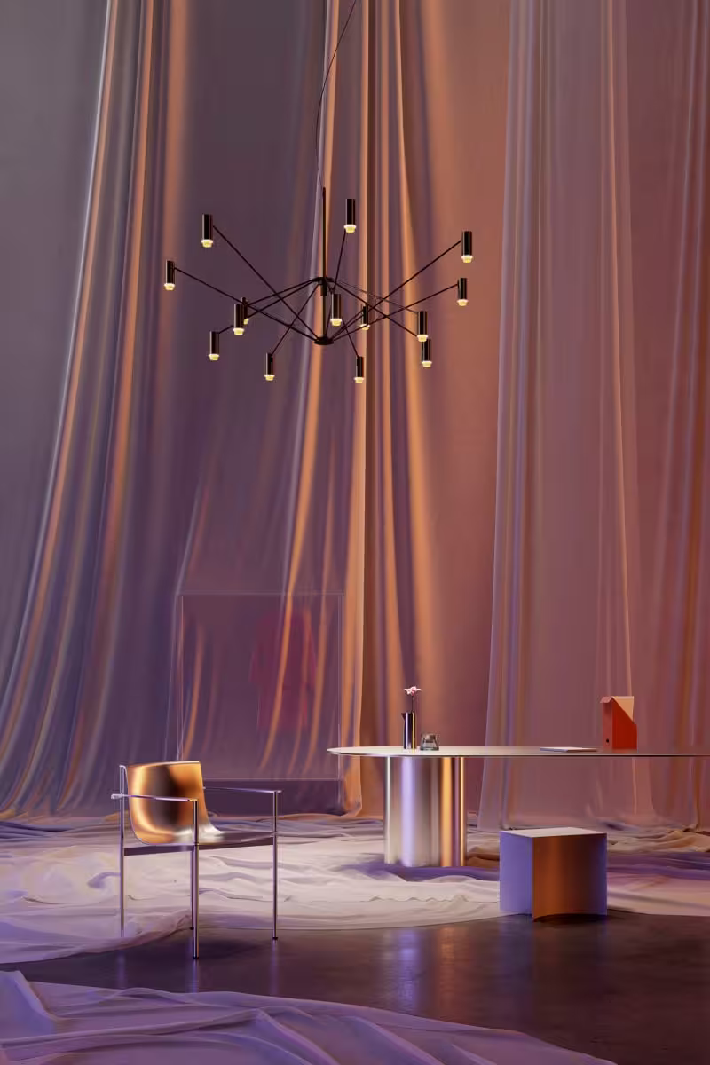 The W LED Pendant