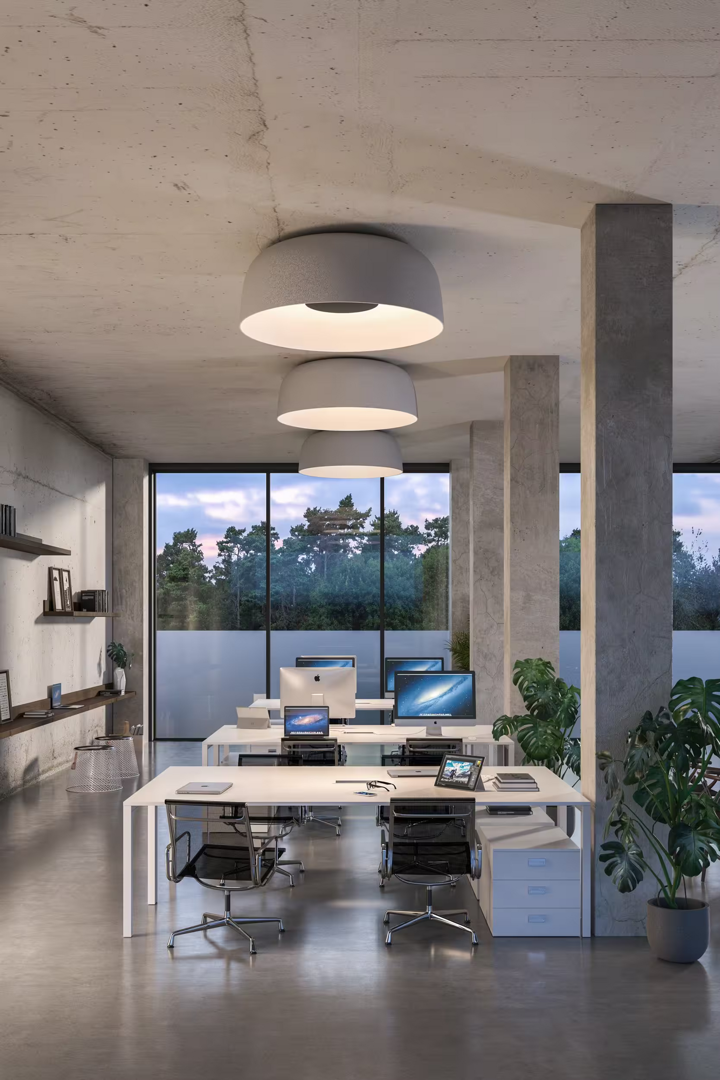 Djembe C42.13 LED Surface Ceiling Light