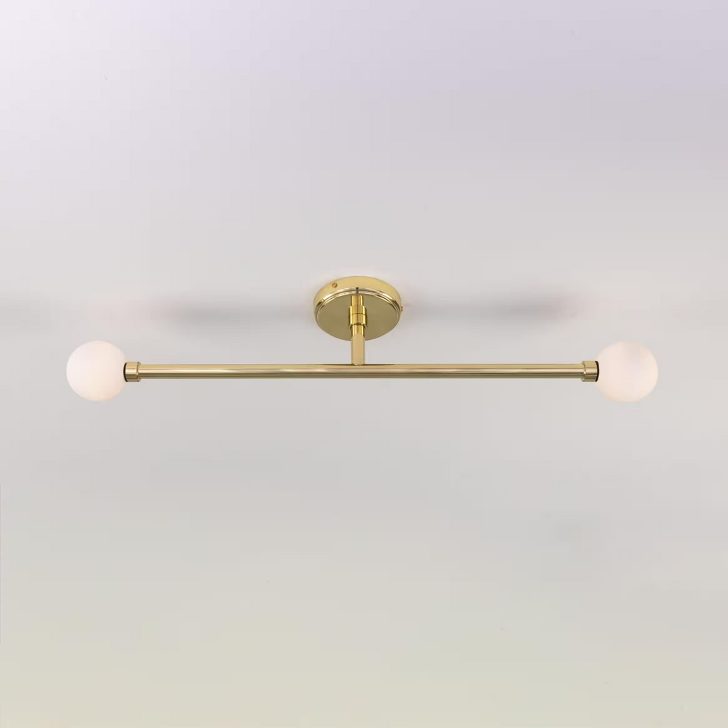 Silverton Double Globe Slim Bathroom Ceiling Light