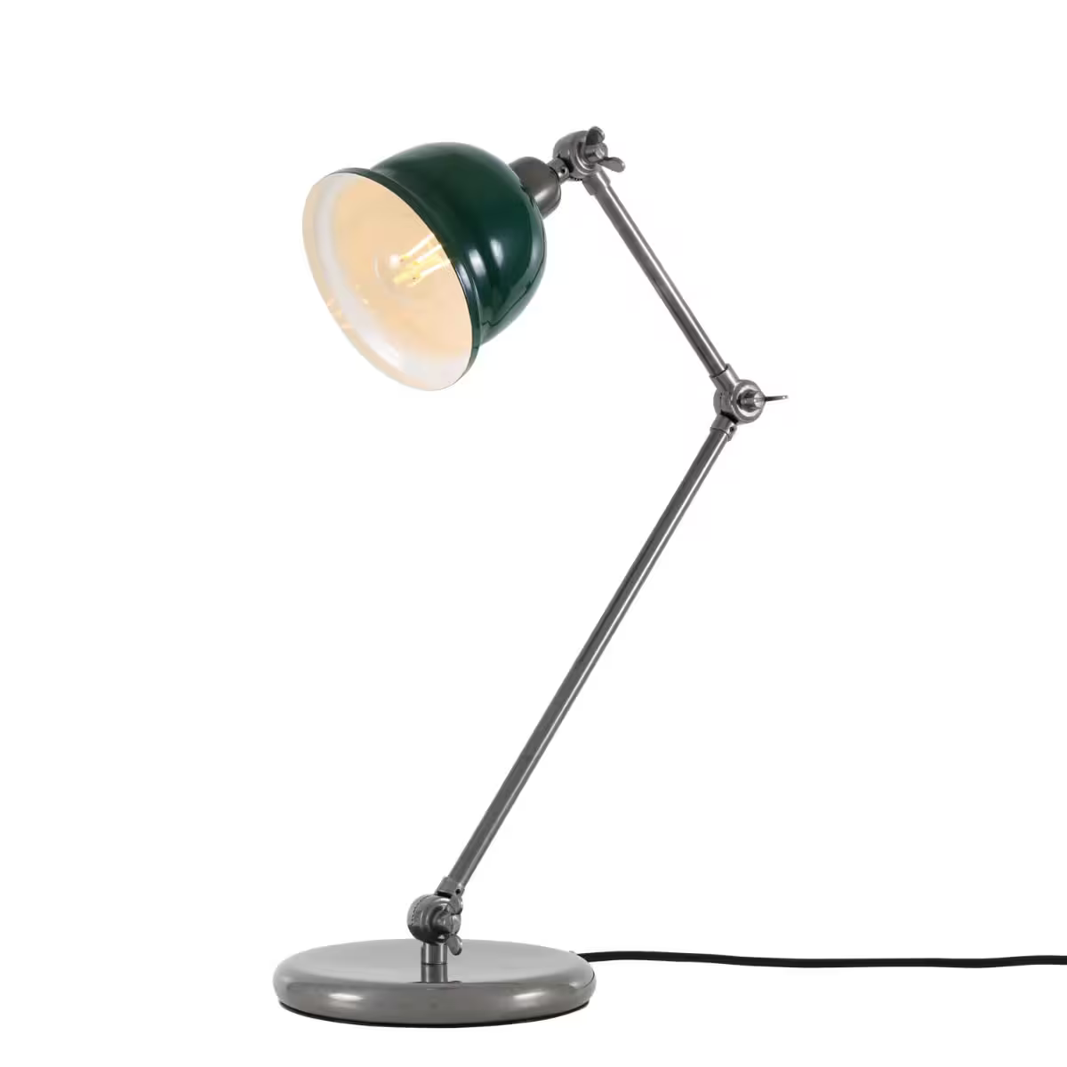 Nico Vintage Brass Table Lamp