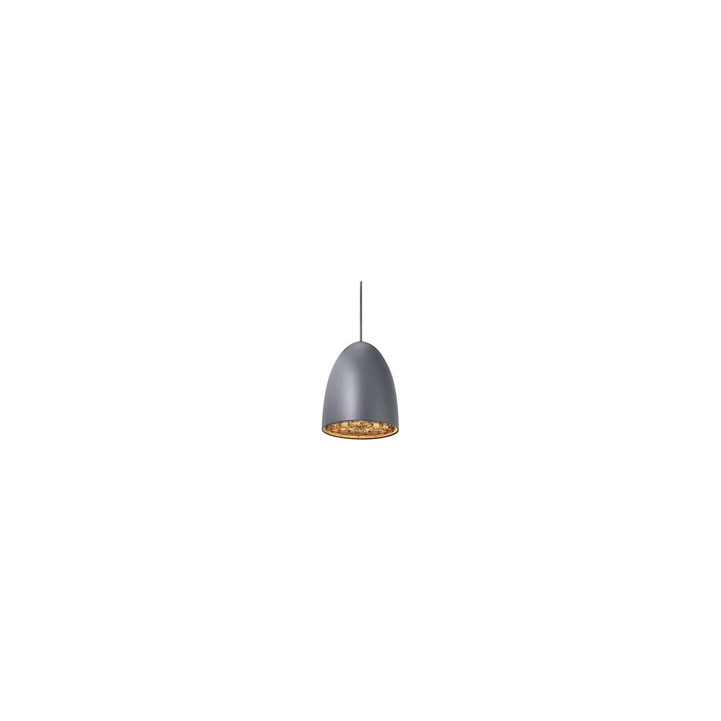 Nexus 20 Single LED Pendant in Grey
