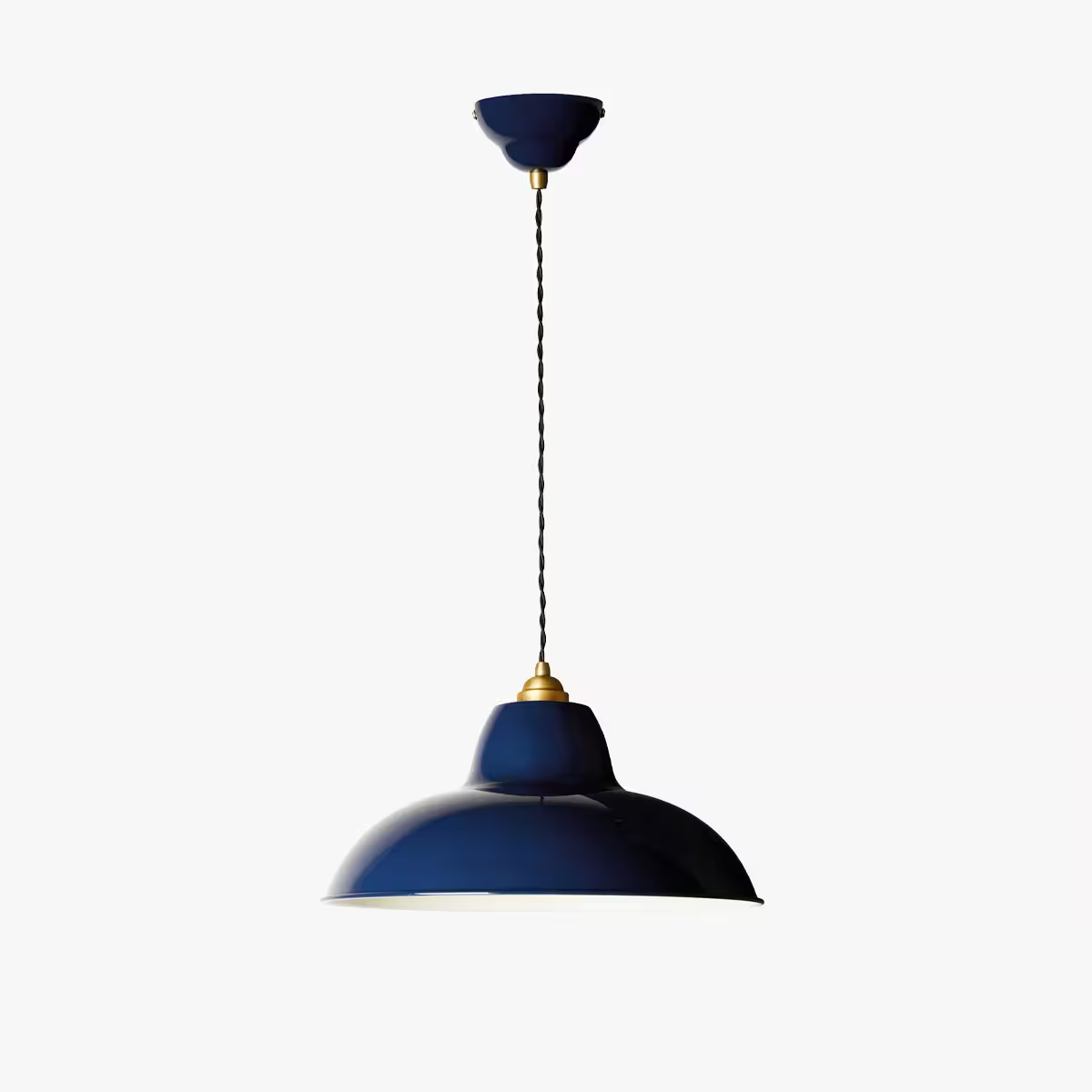 Original 1227 Midi Wide Brass Pendant