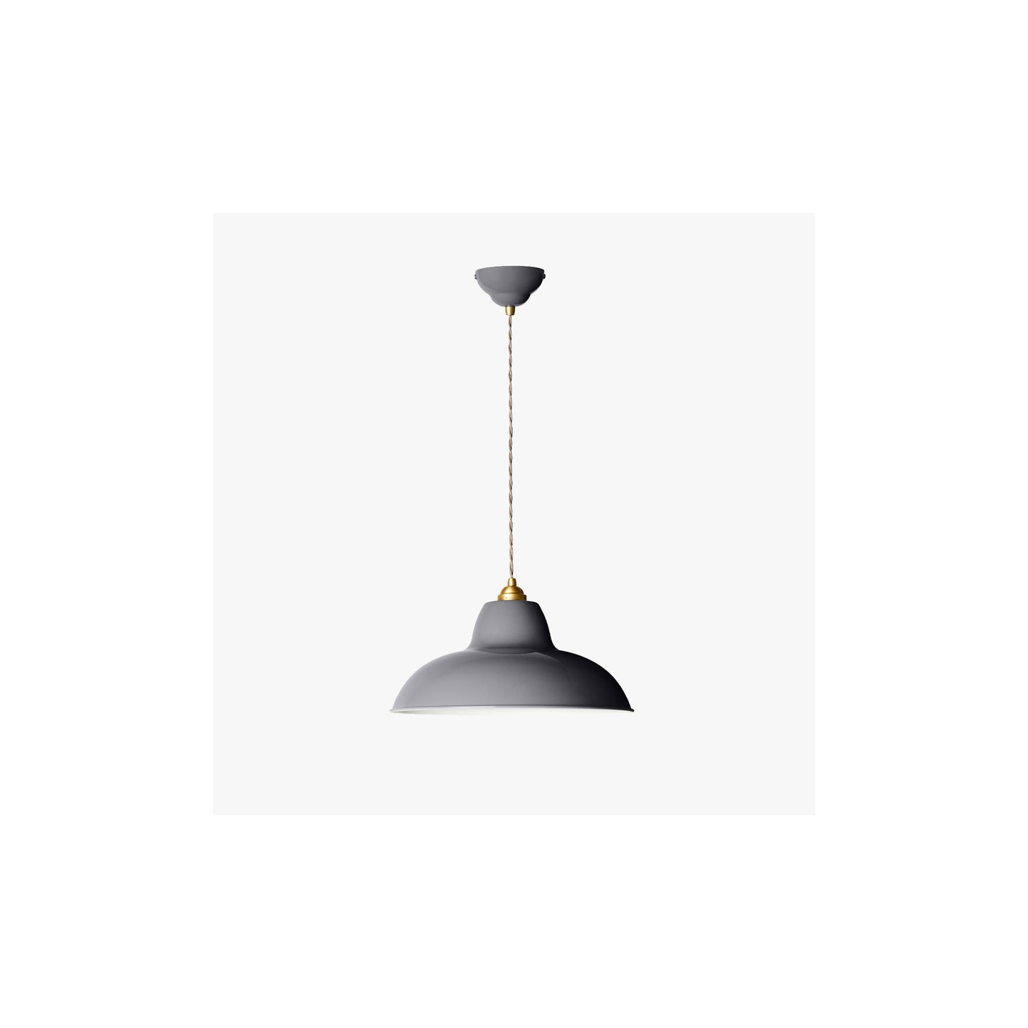 Original 1227 Midi Wide Brass Pendant