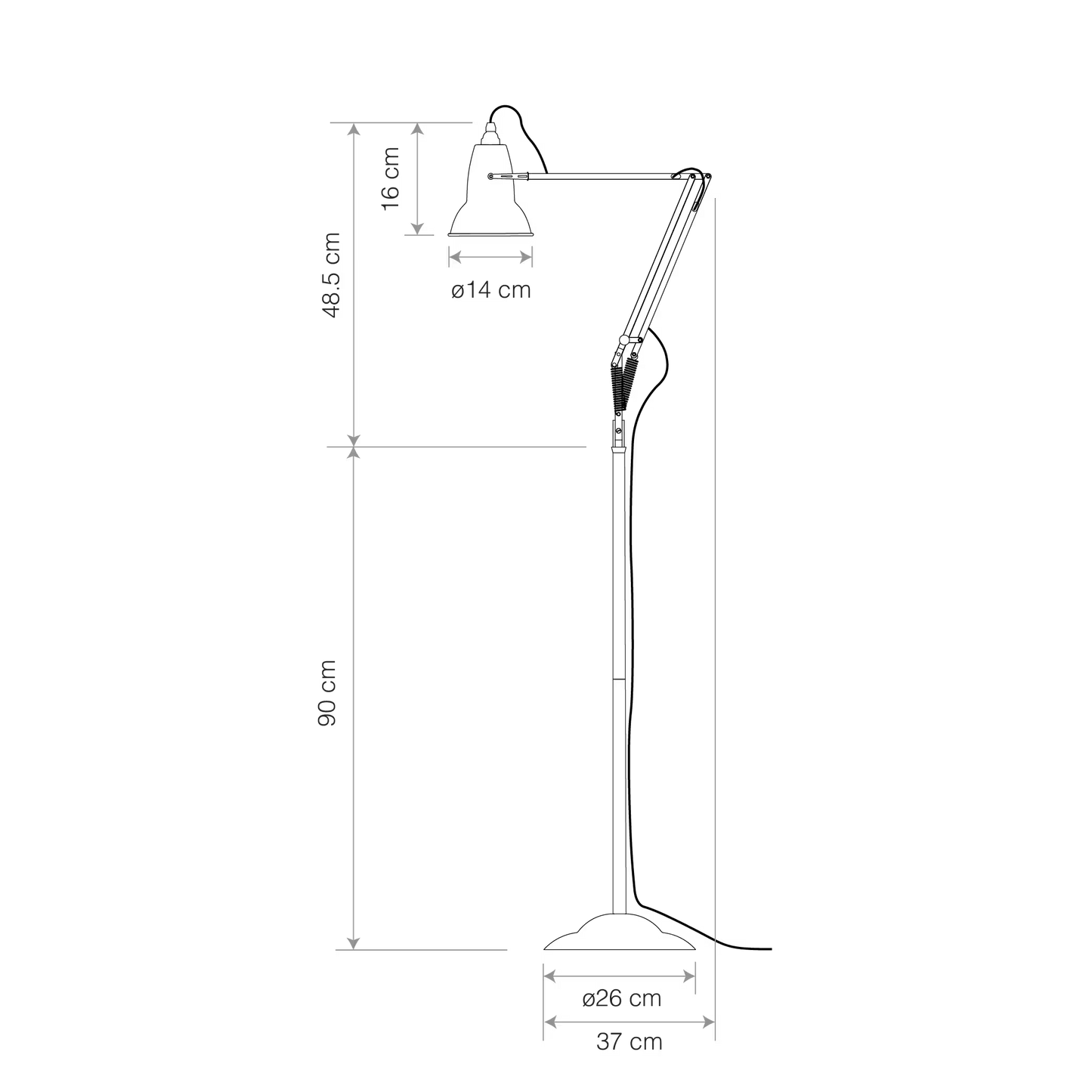 Original 1227 Floor Lamp - National Trust Edition