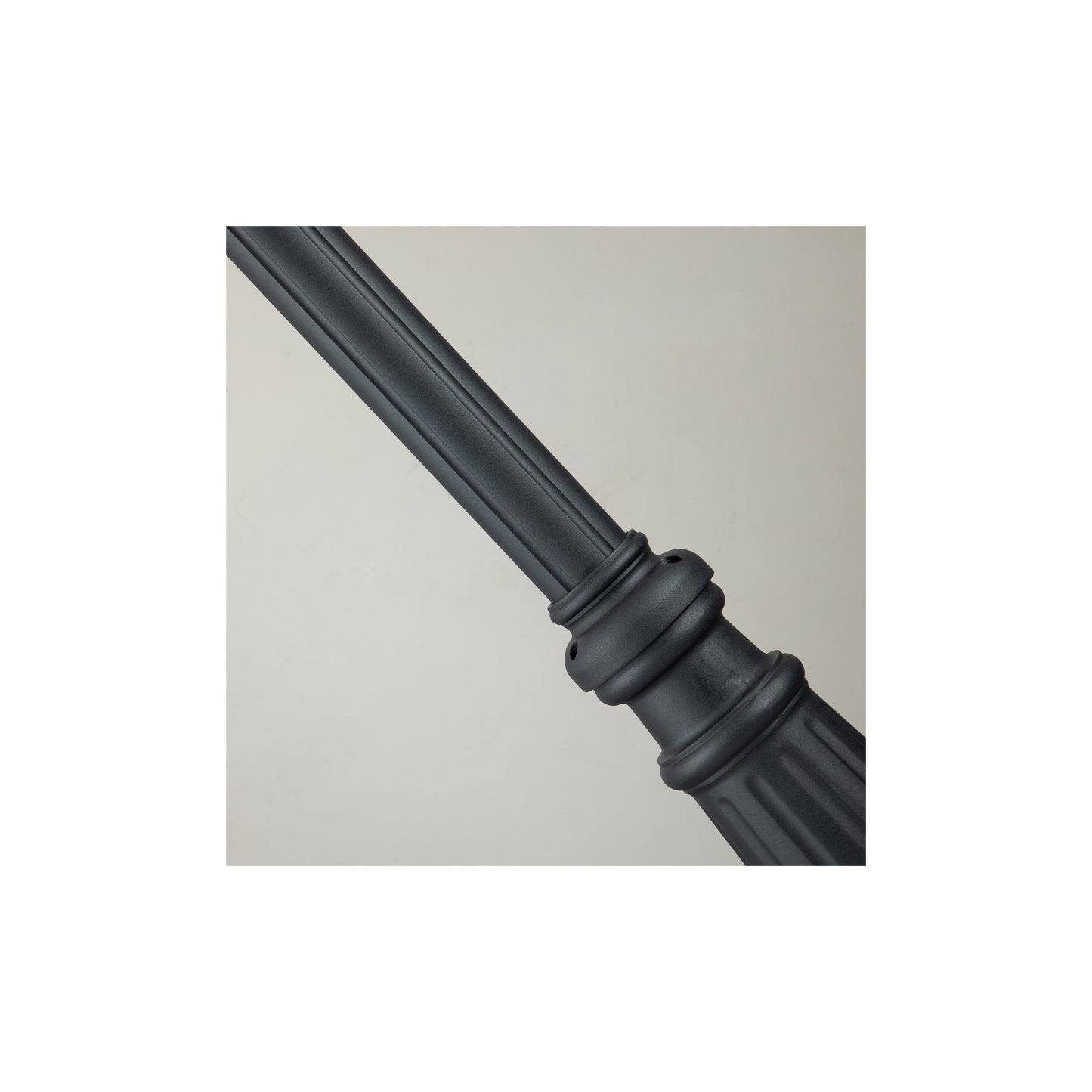 Alford Place 4-Light Lamp Post in Museum Black