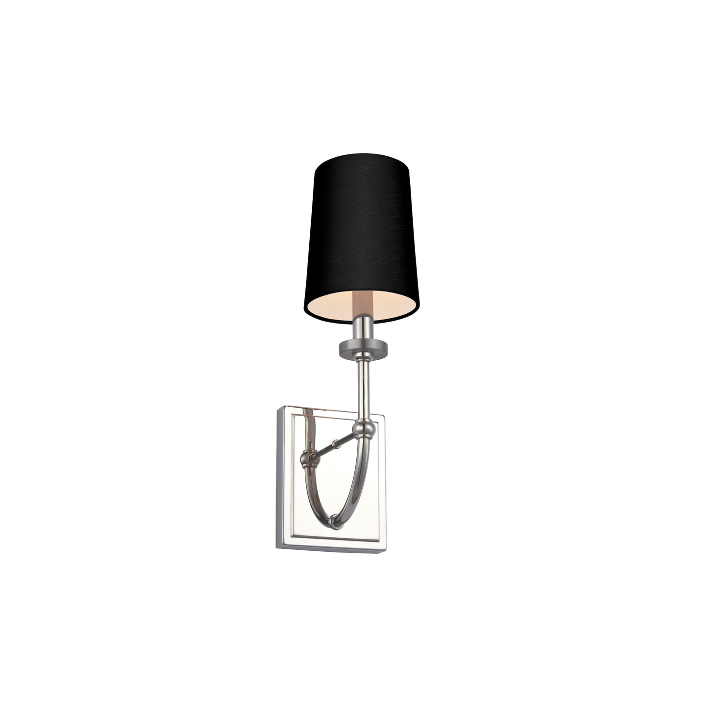 Felixstowe 1-Light Wall Light in Polished Chrome