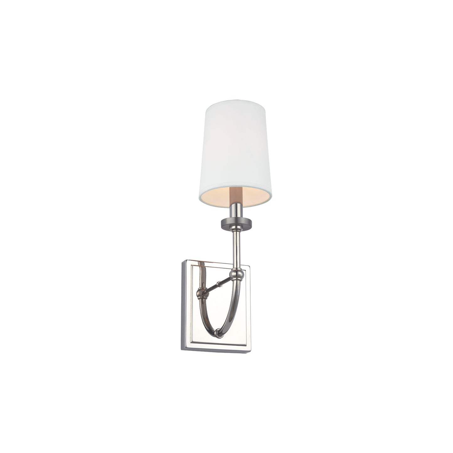 Felixstowe 1-Light Wall Light in Polished Chrome