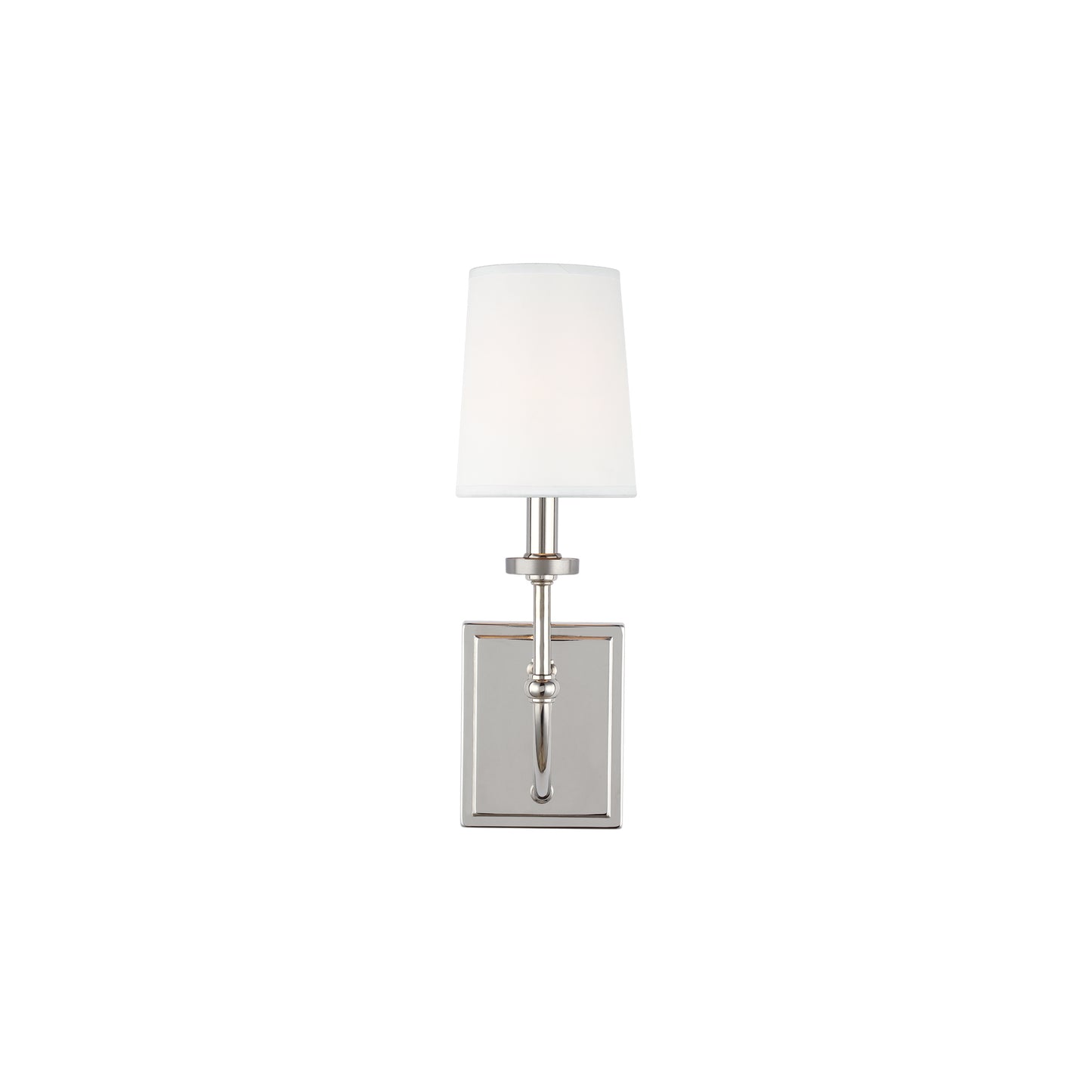 Felixstowe 1-Light Wall Light in Polished Chrome