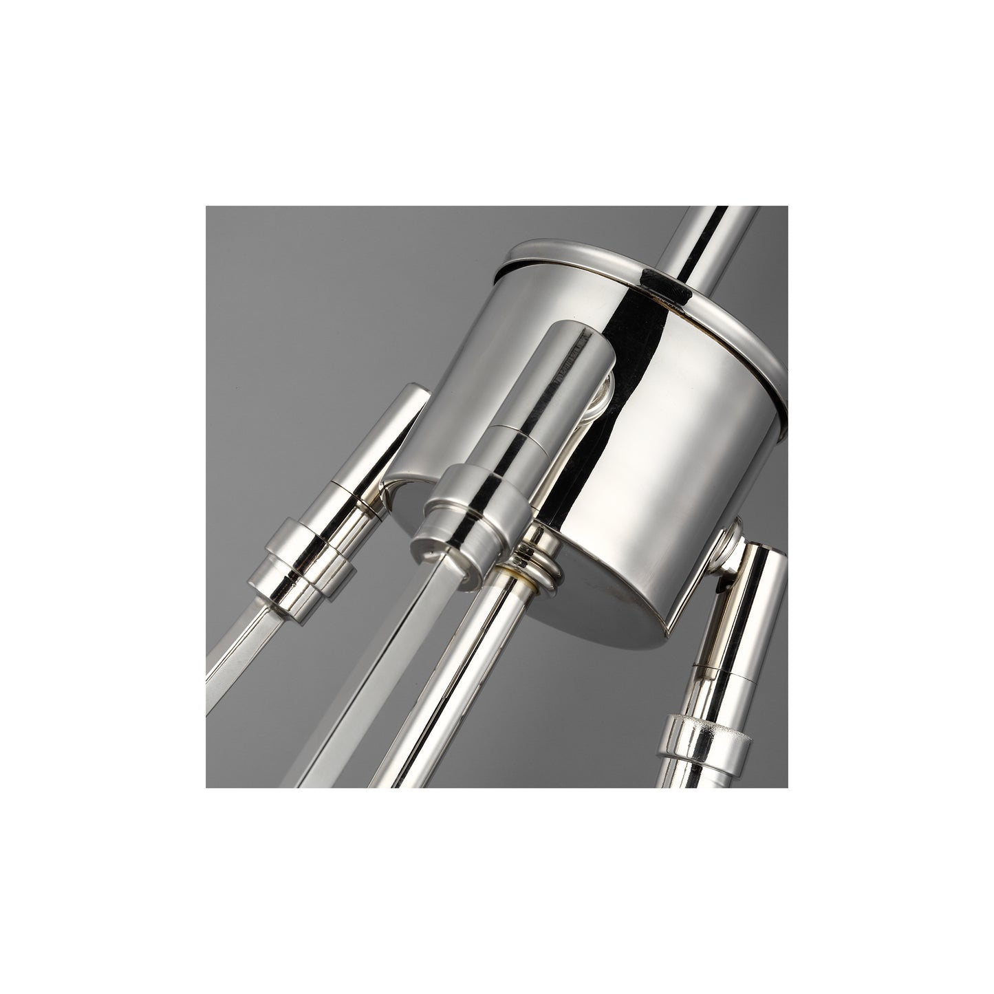 Harper 1-Light Pendant in Polished Nickel