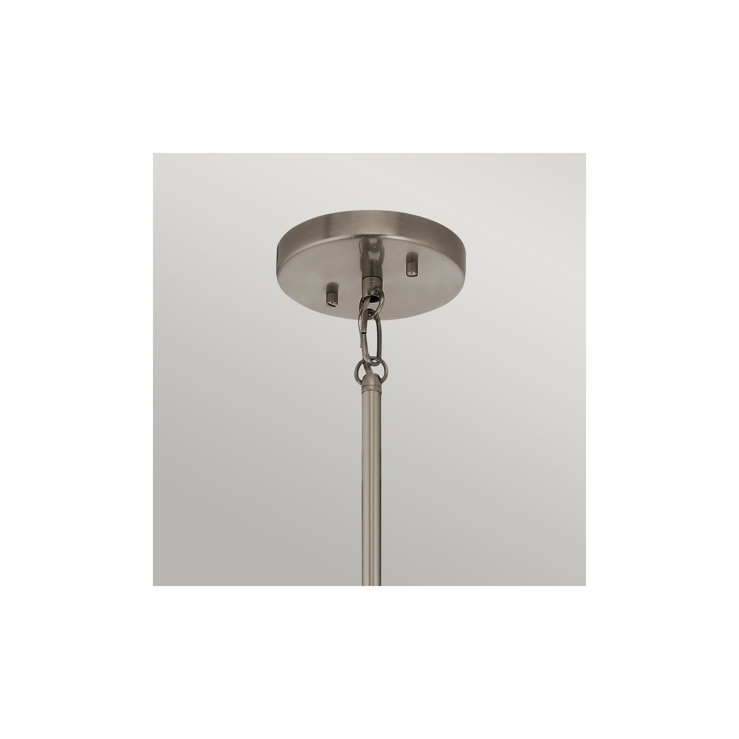 Karlee 3-Light Chandelier in Classic Pewter