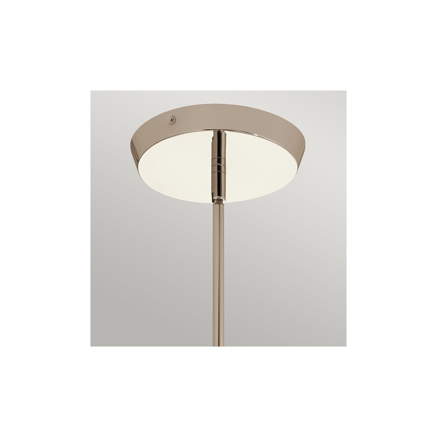 Kayva LED 9-Light 4 Arm Chandelier in Polished Nickel