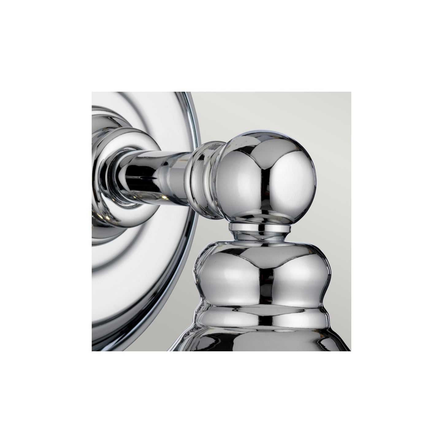 Keynes 1-Light Wall Light in Polished Chrome