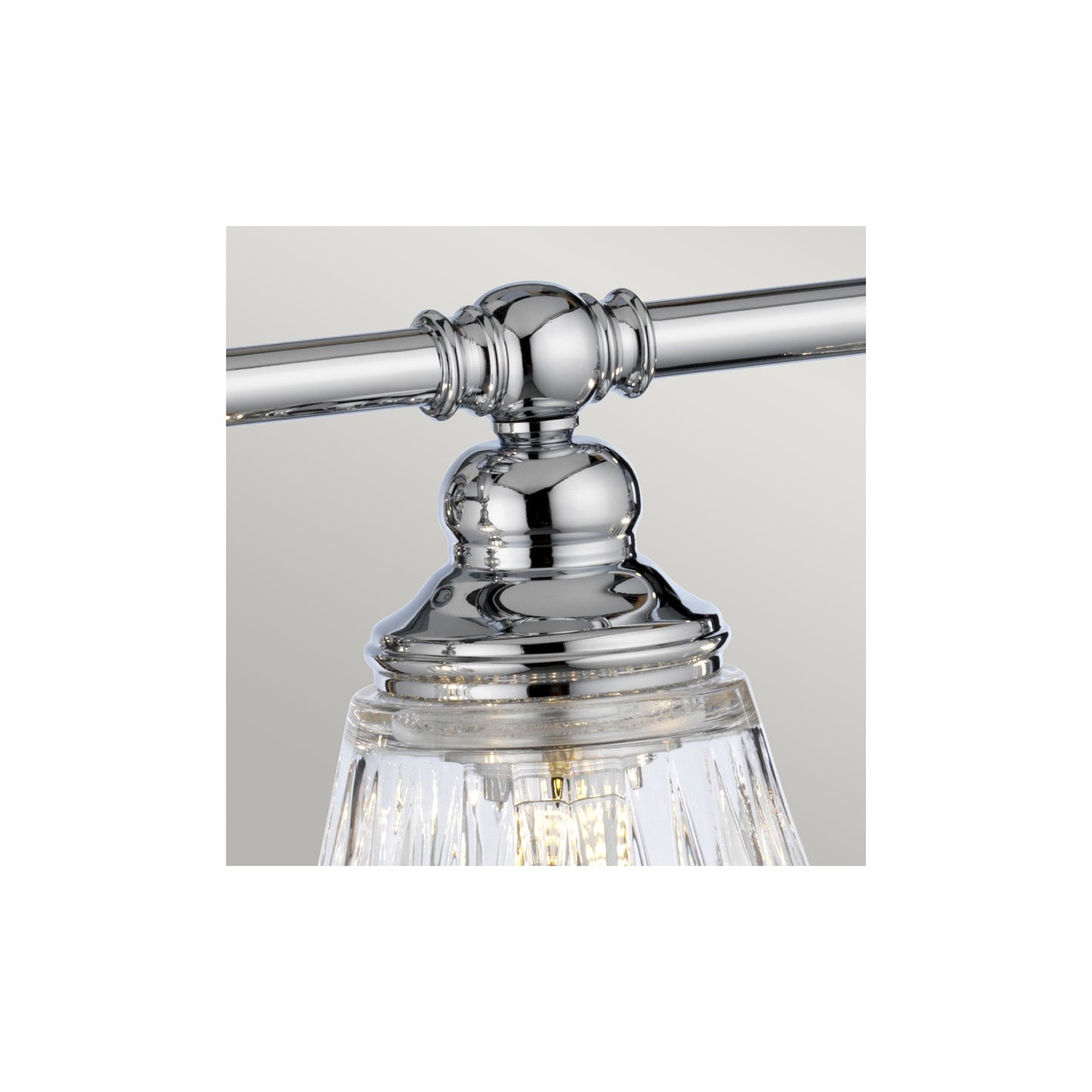 Keynes 4-Light Wall Light in Polished Chrome
