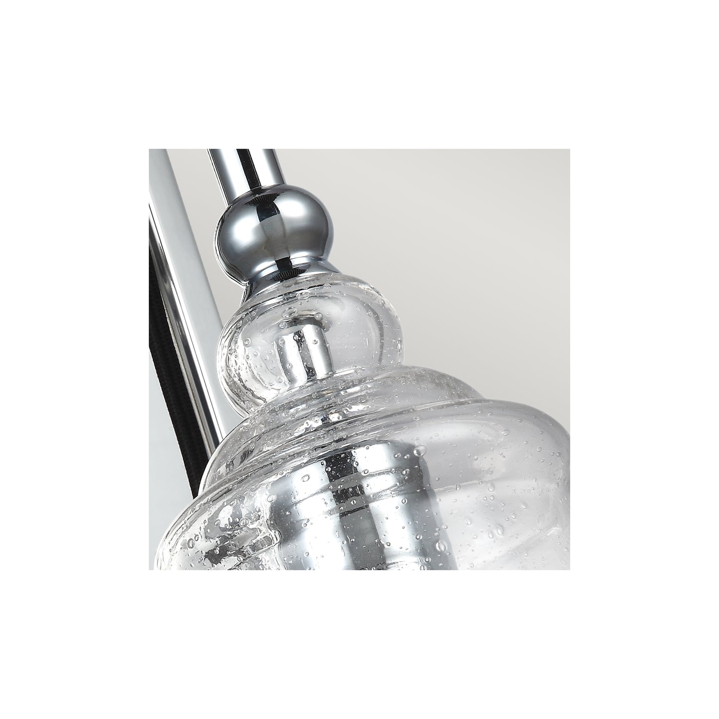 Loras 1-Light Wall Light in Chrome
