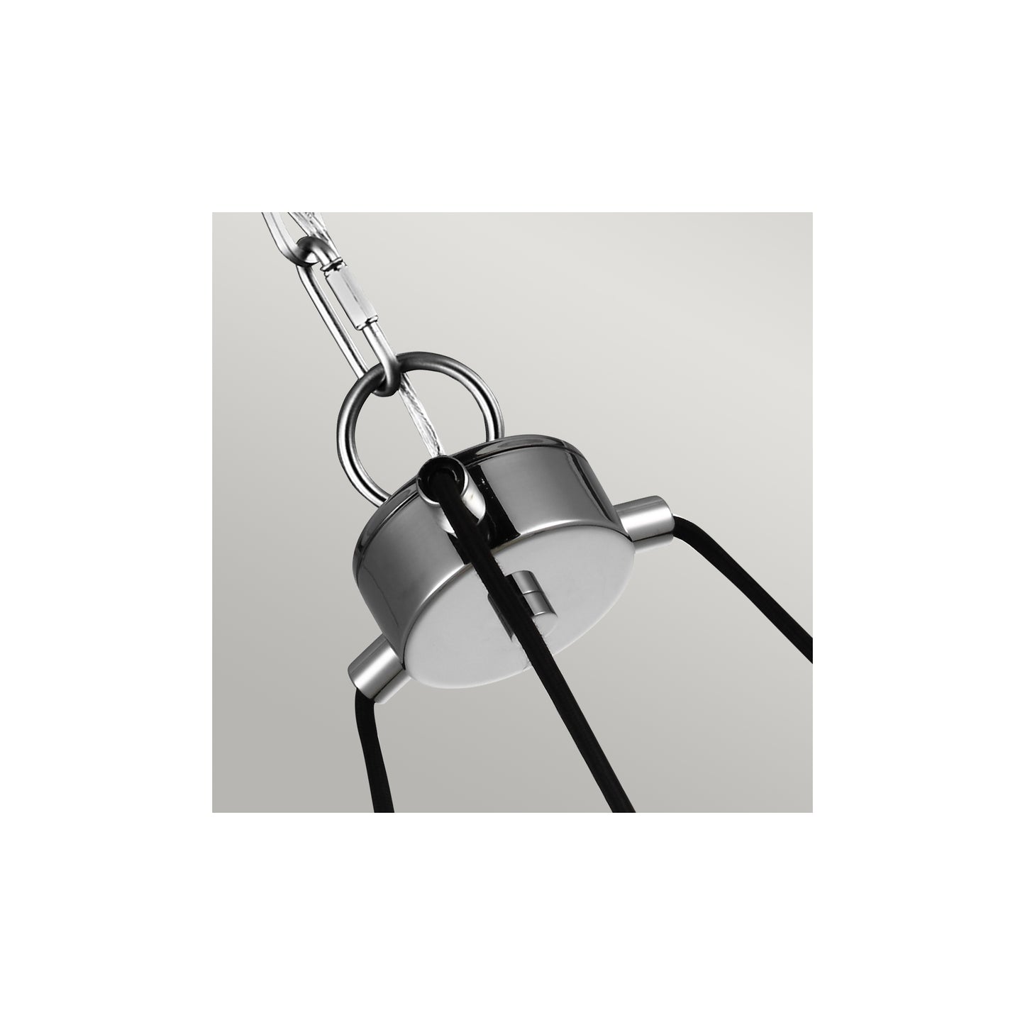 Loras 3-Light Pendant Chandelier in Chrome