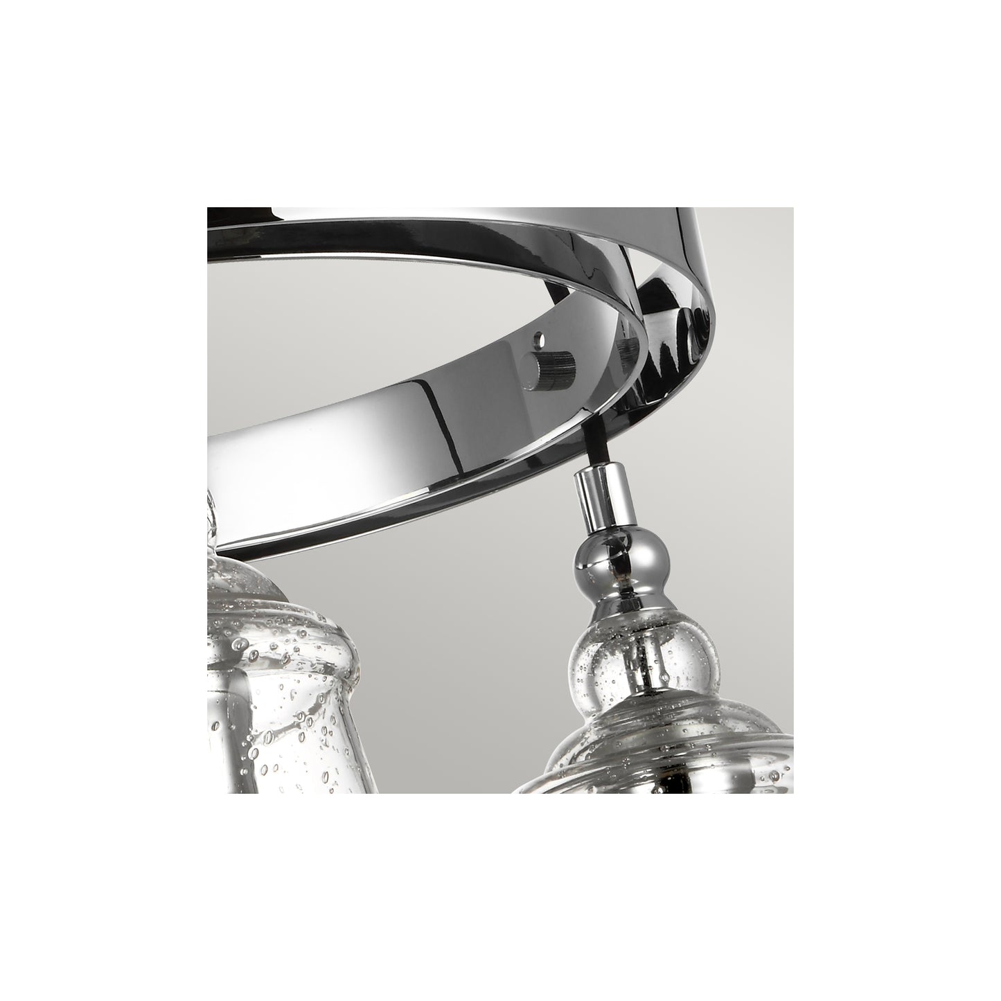 Loras 3-Light Pendant Chandelier in Chrome