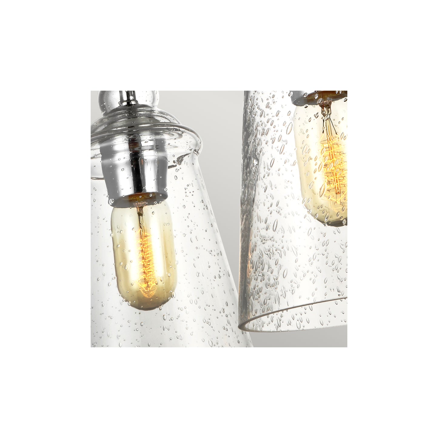 Loras 3-Light Pendant Chandelier in Chrome