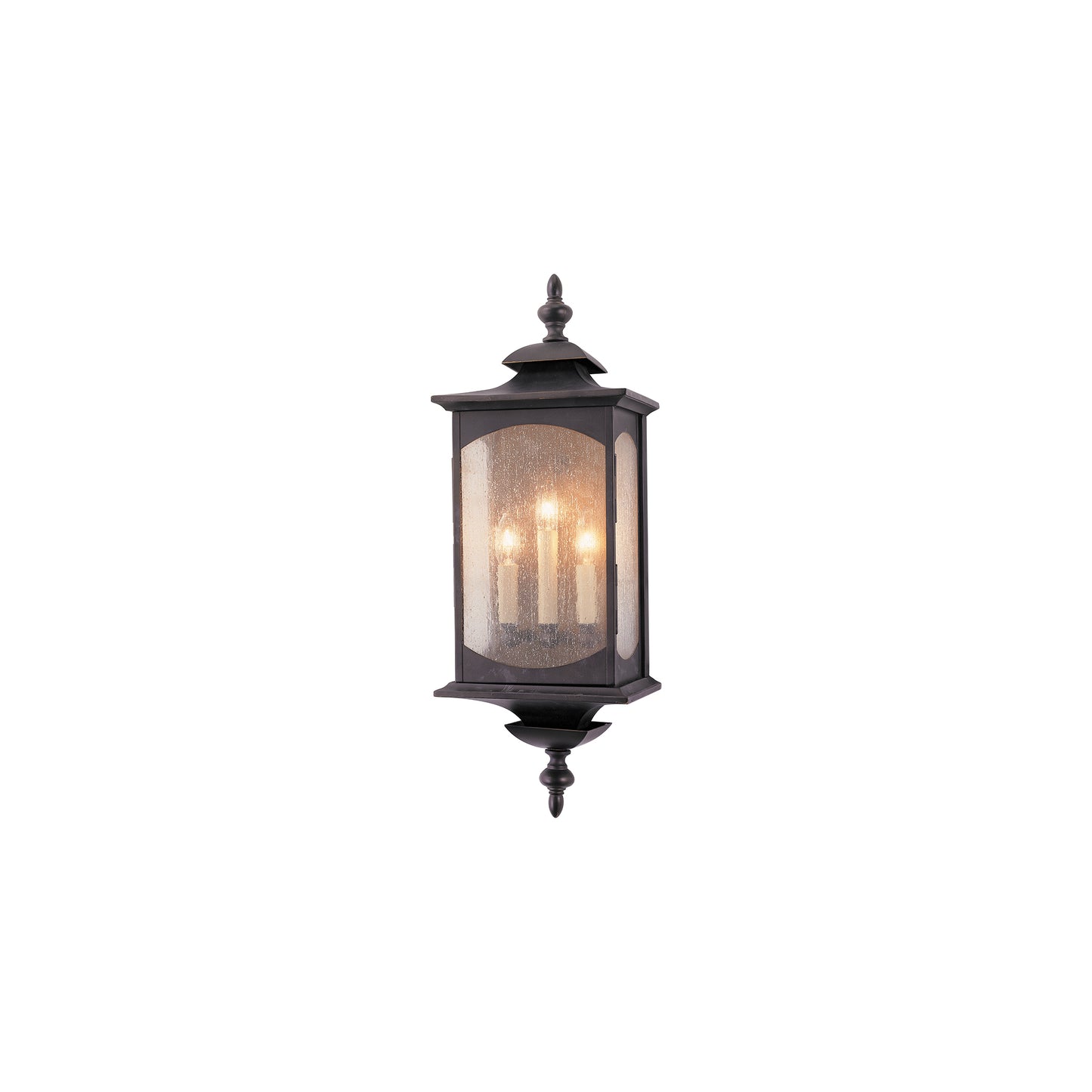 Market Square 3-Light Wall Light in Oil Rubbed Bronze