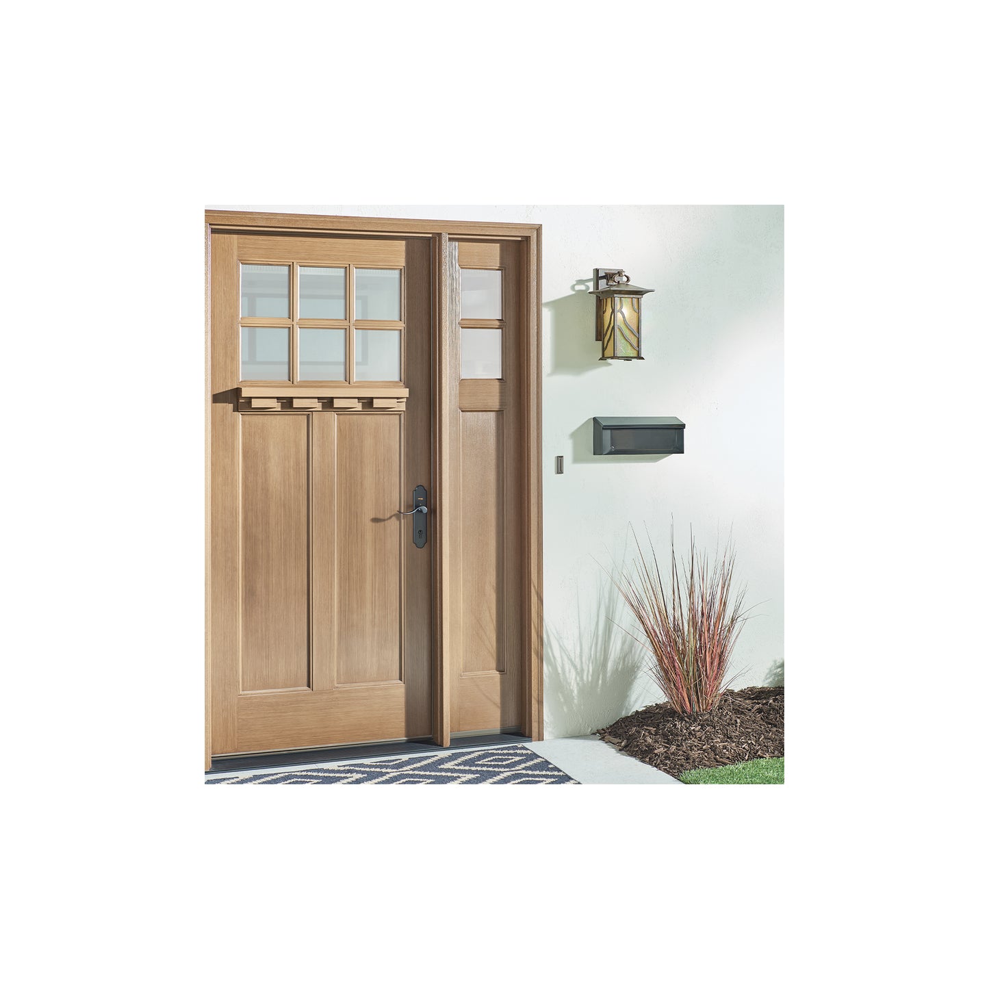 Morris 1-Light Wall Lantern in Distressed Copper