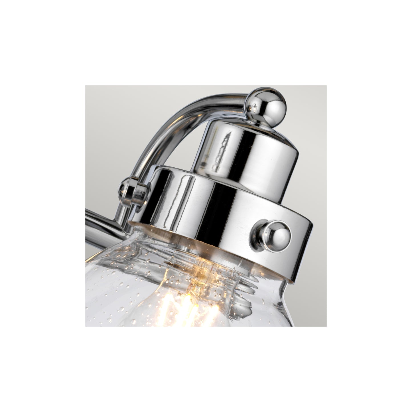 Scholar 2-Light Wall Light in Polished Chrome